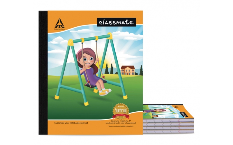 Classmate Notebook Regular Size 4 Line 92 pages | Considered 100 pages