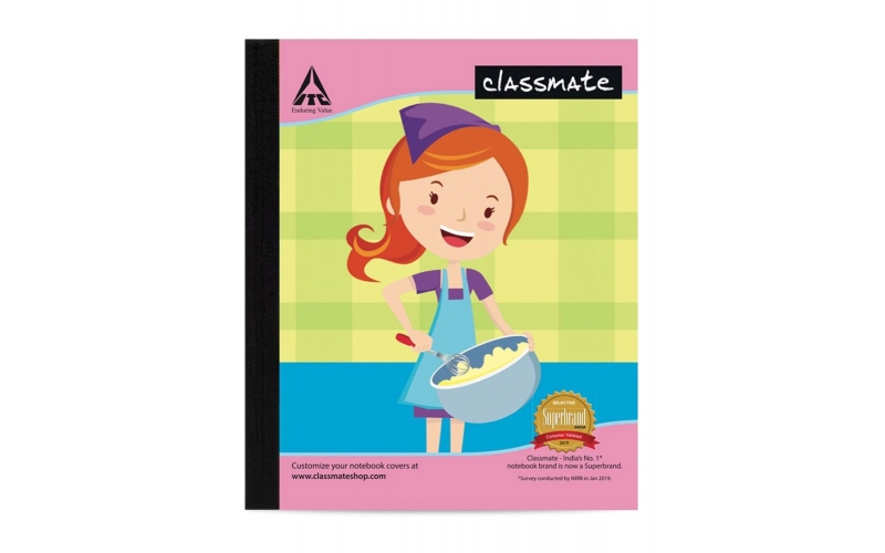 Classmate Notebook Regular Size UnRuled 172 pages | Considered 200 pages