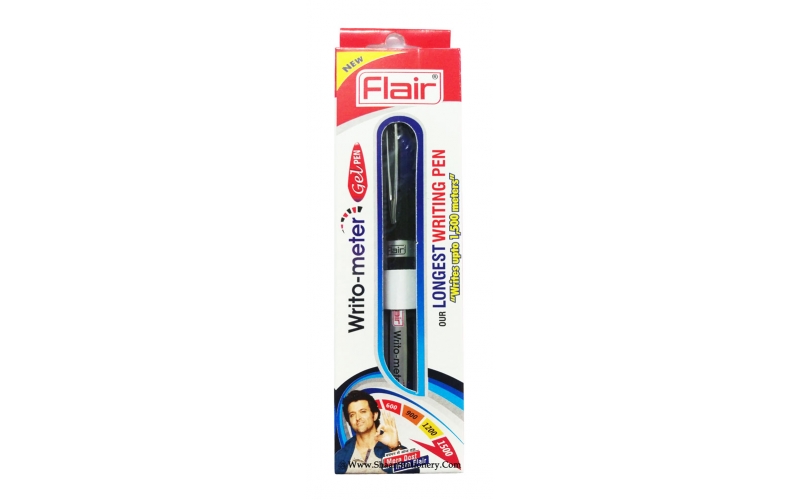 Flair Writo-meter Gel Pen Blue