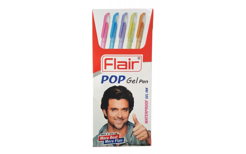 Flair POP Gel Pen Blue