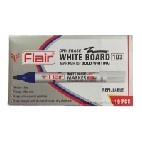 Flair White Board Marker Blue