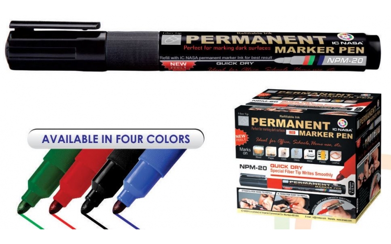 Multi Brands Permanent Marker Black