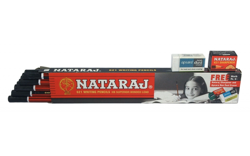 Nataraj HB Pencil 621 (Pack of 10)
